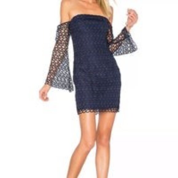 Keepsake the Label Countdown Navy Blue Mini Dress Small - Picture 2 of 11